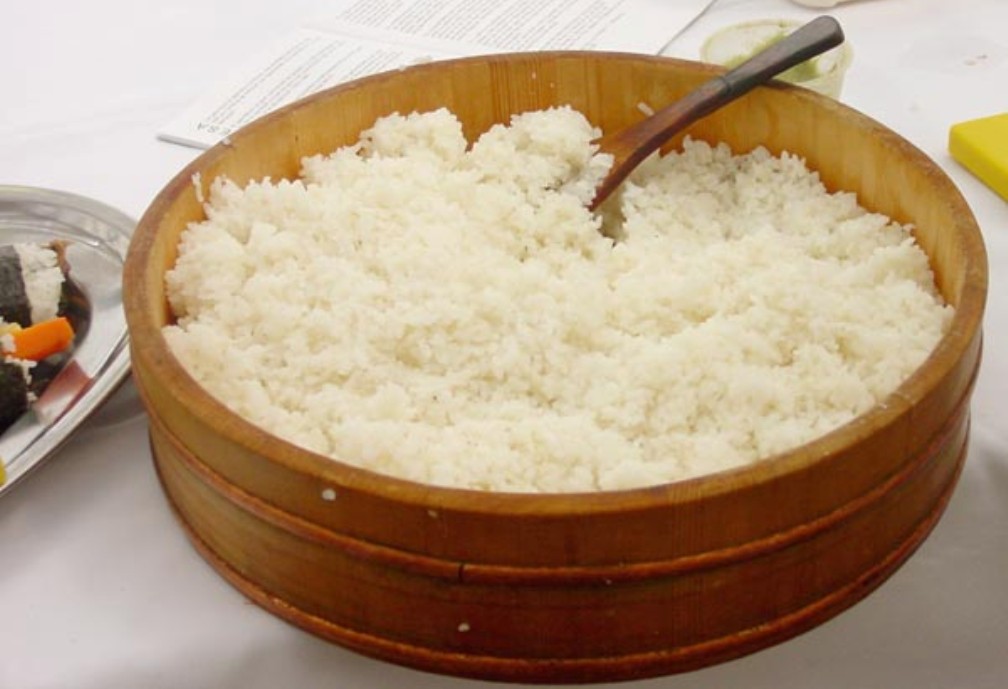 Arroz Gohan necesario para prepara sushi - A tavola con il conte