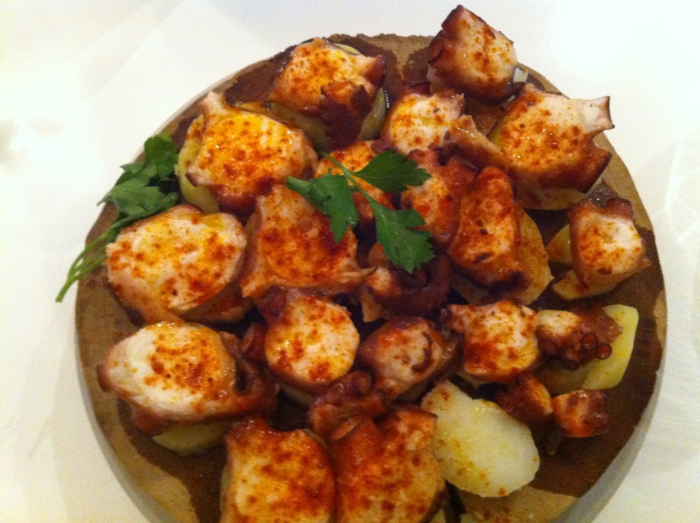 Pulpo a la gallega - A tavola con il conte