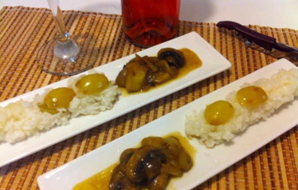 Curry de setas - A tavola con il conte - Presentación de curry