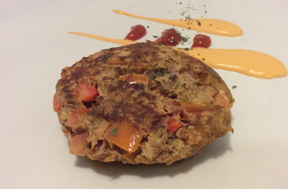 Hamburguesas de atún - A Tavola con il Conte - Portada