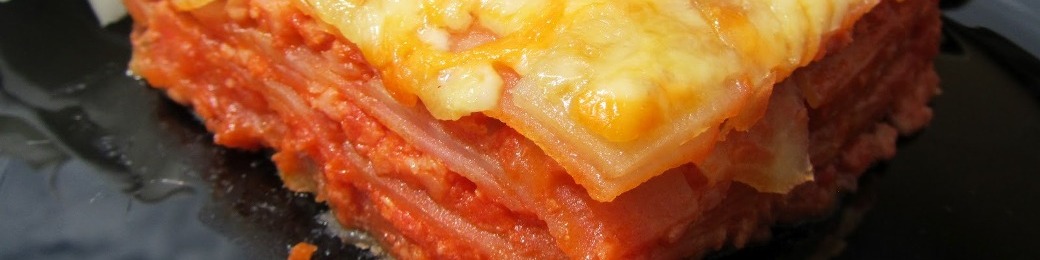 lasaña de carne - La mesa del Conde