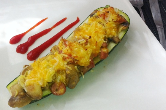 Receta de Calabacín relleno- La mesa del Conde