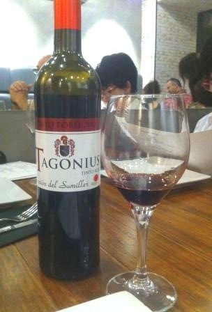 vino roble Tagonius