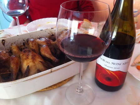 Armonía con pollos picones para el Flor del Moncayo - La mesa del Conde