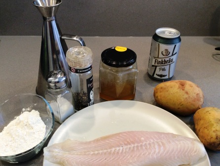 Ingredientes fish and chips