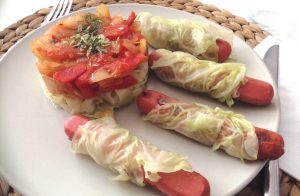 Col con salchichas - Portada - A Tavola con il Conte