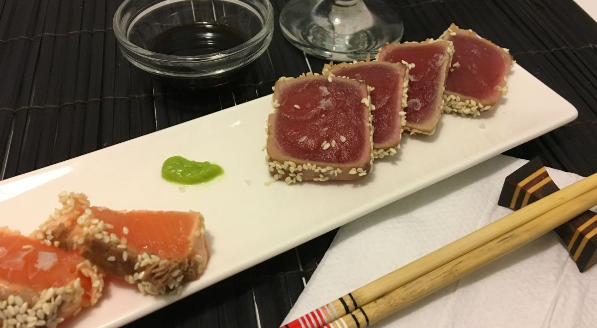Tataki de atún - Portada - A Tavola con il Conte