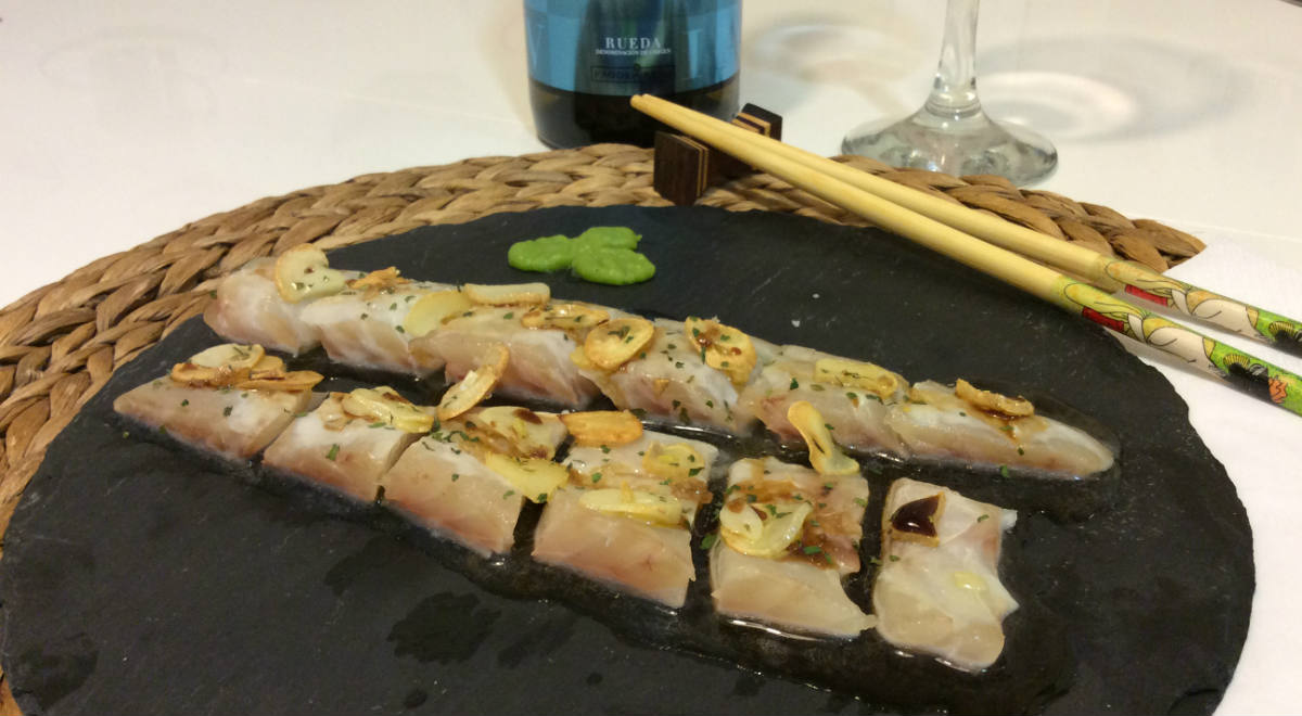 Sashimi de Lubina - A Tavola con il Conte