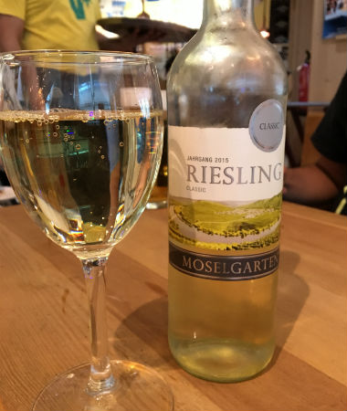Vino blanco Riesling