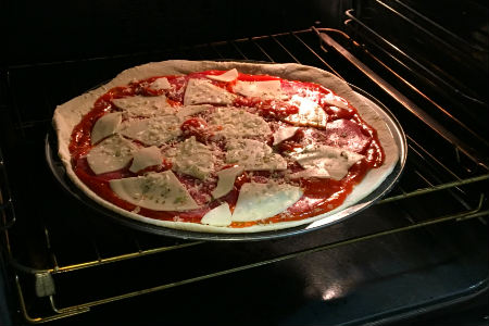 pizza pepperoni casera