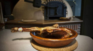 lechazo asado al horno