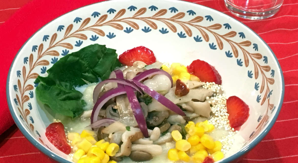 Ceviche de setas - A Tavola con il Conte