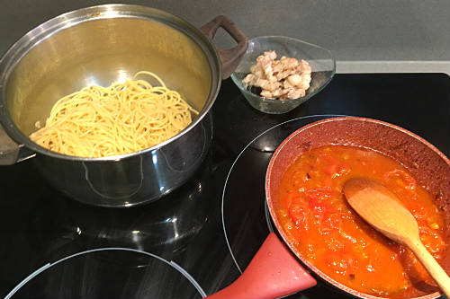 Spaghetti al'amatriciana