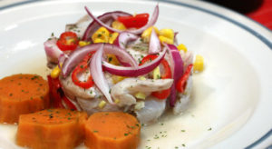 Ceviche de corvina clásico - A Tavola con il Conte