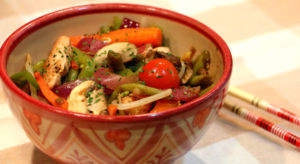 Wok de verduras - A Tavola con il Conte