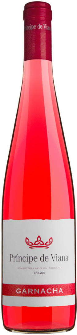 botella del rosado Príncipe de Viana