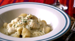 Gnocchi ai quattro formaggi - A tavola con il Conte