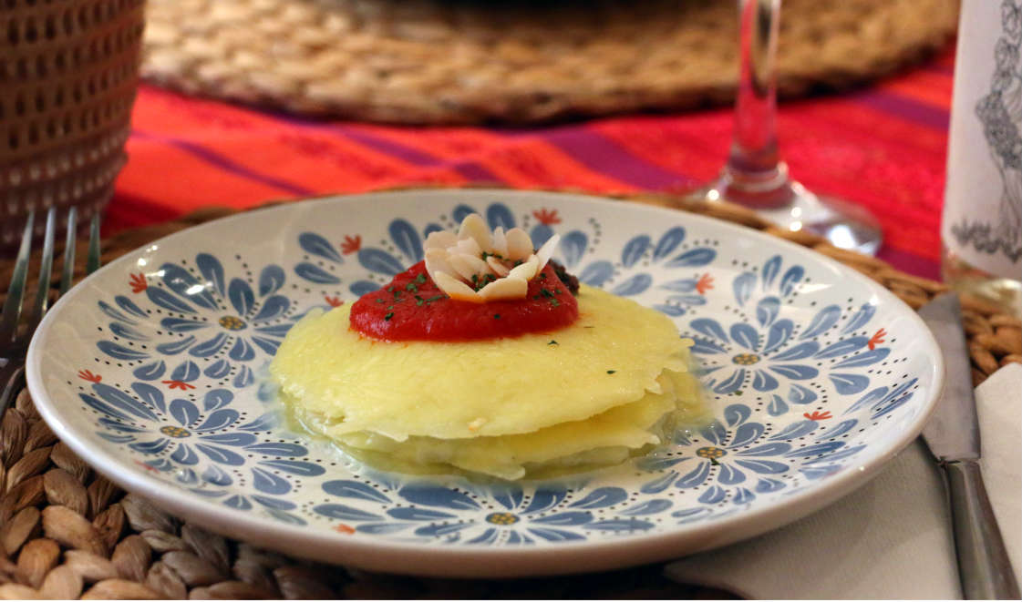 Milhojas de Calabacín y Cebolla - A Tavola con il Conte