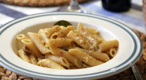 0. Pasta carbonara de pescado - A Tavola con il Conte