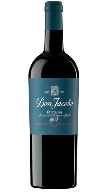 Botella de vino Vendimia Seleccionada 2018 de Bodegas Corral