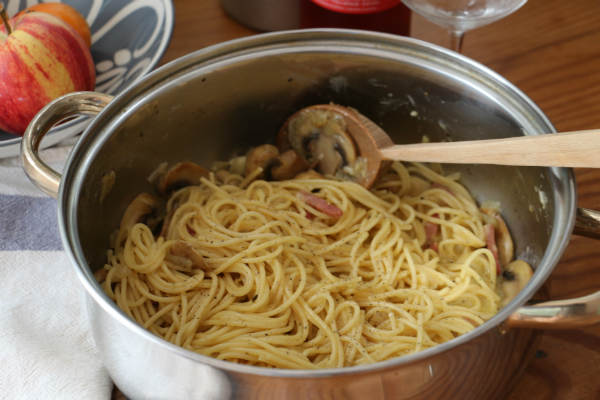 Receta Spaghetti Carbonara clásicos