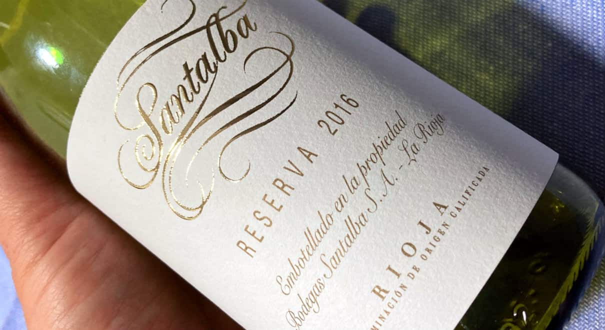 Santalba blanco crianza 2016 - La Mesa del Conde