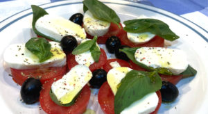 Ensalada caperese - La mesa del conde