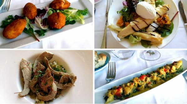 Platos del menú del restaurante Las Tapas de Gonzalo de Salamanca - La mesa del Conde