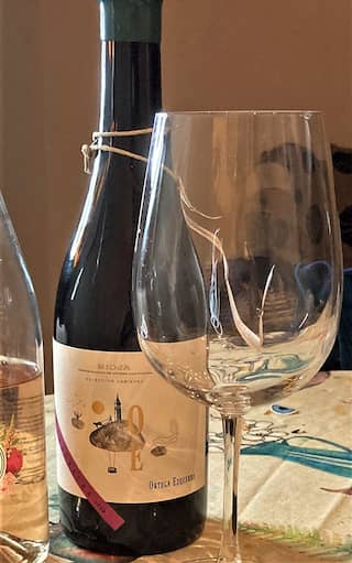 Botella de vino Ortega Ezquerro 100% garnacha - La mesa del Conde