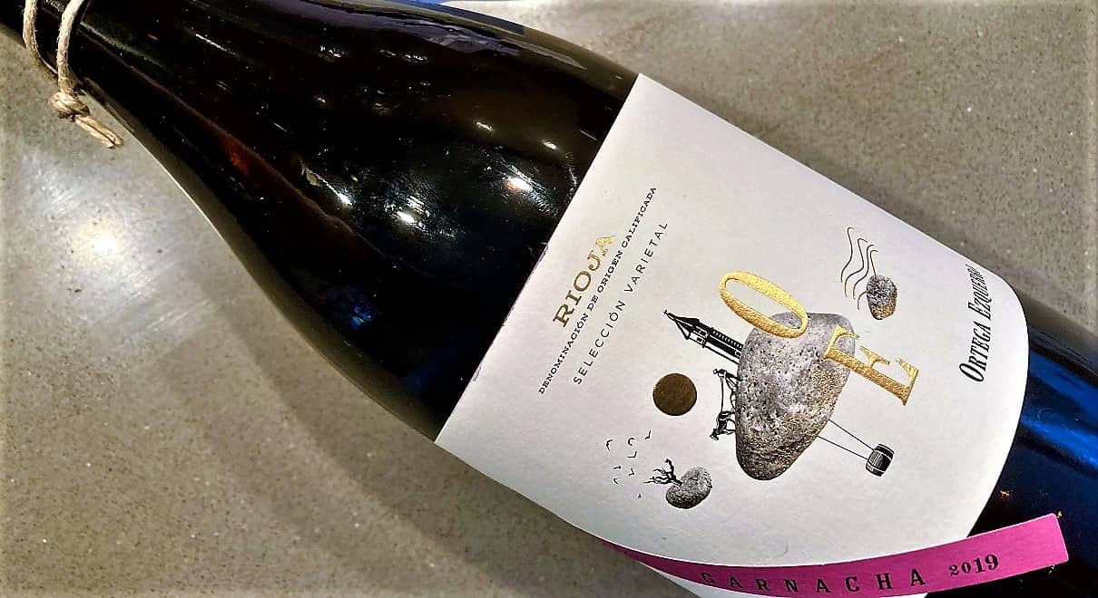 Cata del Ortega Ezquerro Monovarietal garnacha 2019 - La mesa del Conde