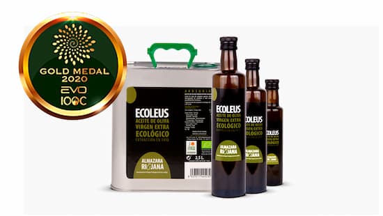 Ecoleus, medalla de oro para el aceite de oliva virgen extra de Almazara Riojana
