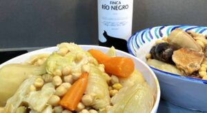 Cocido madrileño en olla exprés - La mesa del Conde