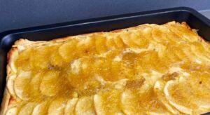 Tarta de Manzana roja - La mesa del Conde