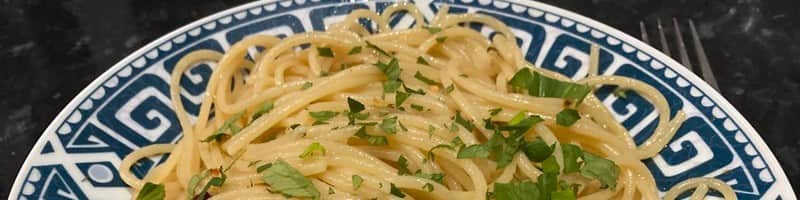 Spaghetti agliolio e peperoncino