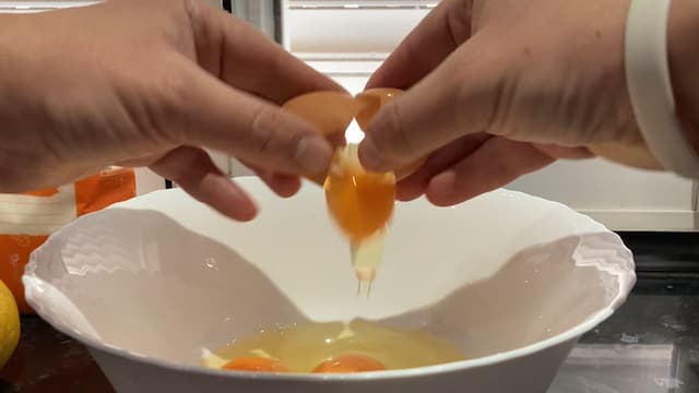 Añadimos los huevos - La mesa del Conde