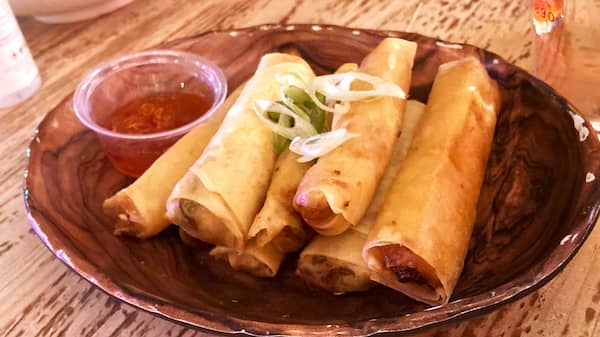 Rollitos estilo Thai - La mesa del Conde