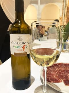 Vino verdejo Coloma - La mesa del Conde