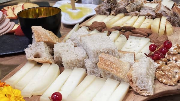 Tabla de quesos de la región de Tras-Os-Montes - La mesa del Conde