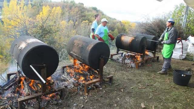 Tradicional magosto en la zona de noroeste de la Península ibérica - Imagen de El Bierzo Digital