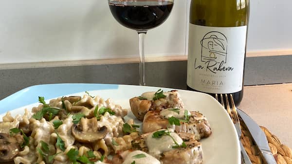 Propuesta de armonía con un vino de María de la Recueja - La mesa del Conde