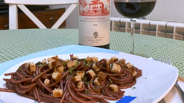 Armonía con Spaghetti Ubriacchi - La mesa del Conde