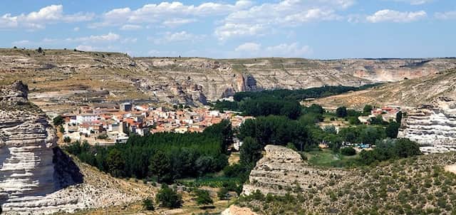 Vista de la localidad de La Recueja - Imagen del diario La Tribuna de Albacete