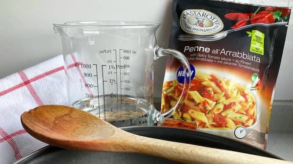 Ingredientes para este preparado de Penne all'Arrabiata