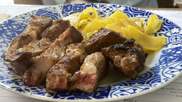 Moraga extremeña - La mesa del Conde