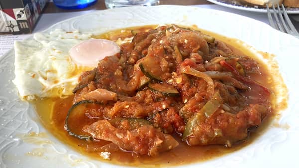 Pisto manchego - La mesa del Conde