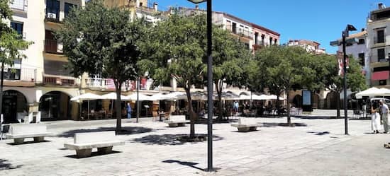 Plaza mayor de Plasencia