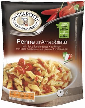 Preparado de Penne all'Arrabbiata de PastaRotti