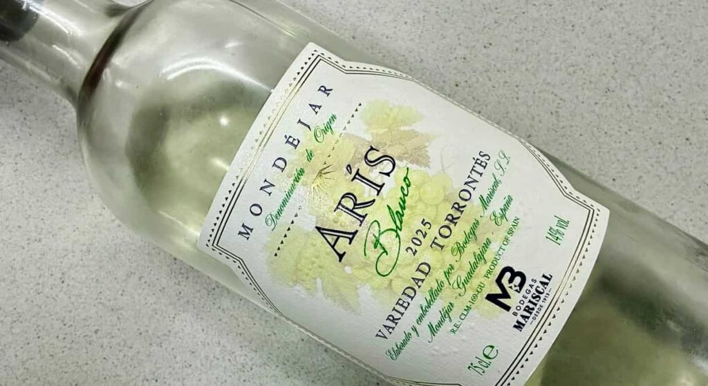 Aris blanco de Bodegas Mariscal - La mesa del Conde