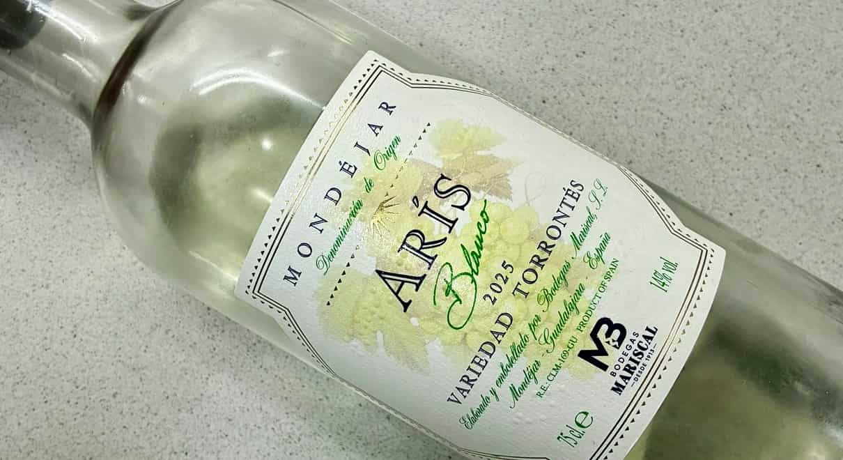 Aris blanco de Bodegas Mariscal - La mesa del Conde