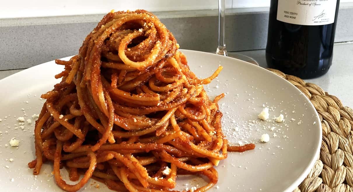 Spaghetti all'Assessina - La mesa del Conde